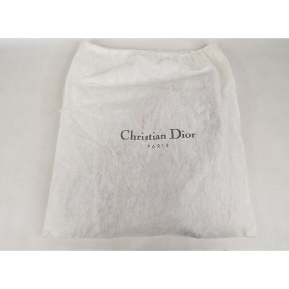 Christian Dior Saddle Bag – Tan Leather with Brass “CD” Hardware - Picture 14 of 15